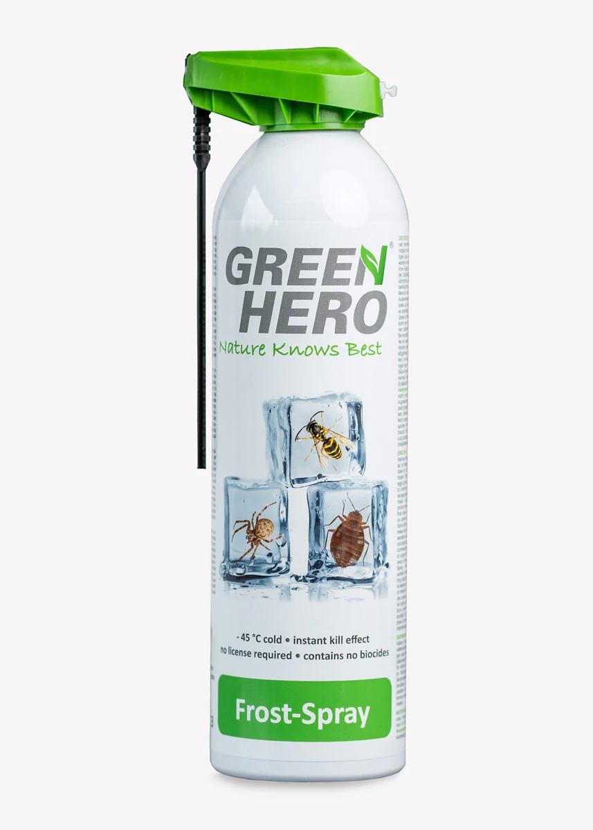 Frost-Spray | Insektenspray ohne Insektizide | zur Bekämpfung von Insekten und Nestern